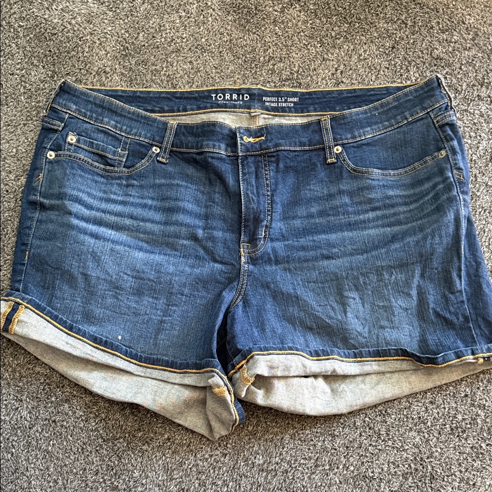 Torrid Classic Blue Jean Shorts